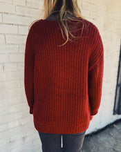 Load image into Gallery viewer, Z SUPPLY: WHITMORE OVERSIZED CARDIGAN - VELVET ROUGE
