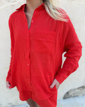 Load image into Gallery viewer, Z SUPPLY: THE PERFECT AIRY TOP - LYCHEE
