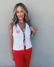 Load image into Gallery viewer, STEVE MADDEN: ALIZA TOP - WHITE
