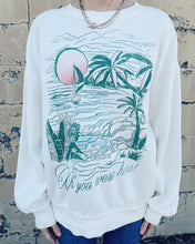 Load image into Gallery viewer, Z SUPPLY: WISHES SUNDAY SWEATSHIRT - SEA SALT
