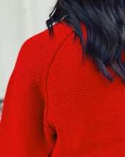 Load image into Gallery viewer, FREE PEOPLE: RILEY PULLOVER - FIREY RED
