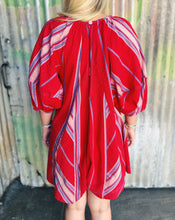 Load image into Gallery viewer, FREE PEOPLE: BOP AROUND ROMPER - SEASIDE STRIPE RED
