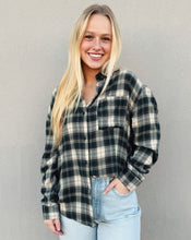 Load image into Gallery viewer, Z SUPPLY: RIVER PLAID BUTTON UP - GARLAND GREEN
