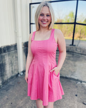 Load image into Gallery viewer, STEVE MADDEN: RANIA DRESS - PERSIMMON PINK
