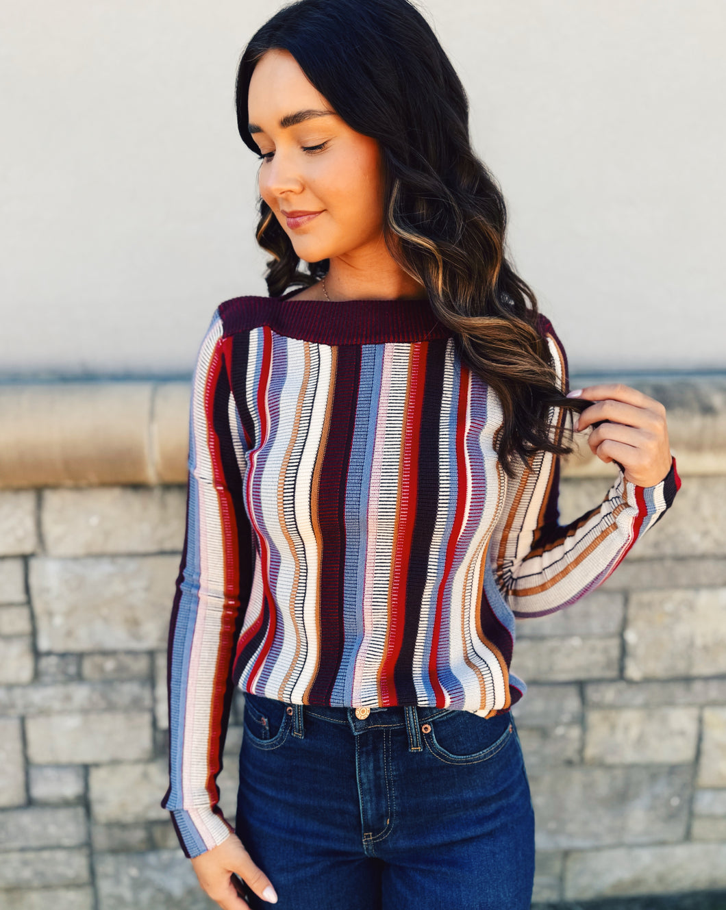 STEVE MADDEN: SERRA SWEATER - MULTI