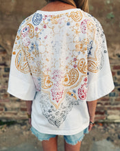 Load image into Gallery viewer, FREE PEOPLE: HEIRLOOM TEE - IVORY COMBO
