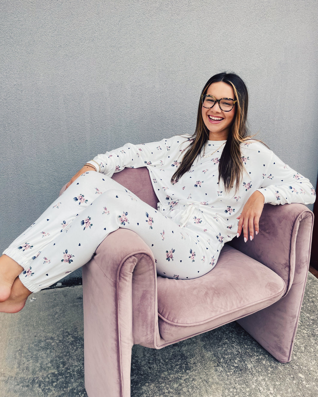 Z SUPPLY: COZY ROSEBUD SET - SEA SALT