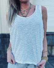 Load image into Gallery viewer, FREE PEOPLE: EASY TANK - CLEAN IVORY
