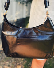 Load image into Gallery viewer, HOBO: MADISON SHOULDER BAG - BLACK
