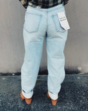 Load image into Gallery viewer, DAZE: VENICE HIGH RISE BARREL LEG - SLOW DANCE
