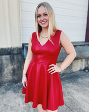 Load image into Gallery viewer, STEVE MADDEN: PENNIE DRESS - RED
