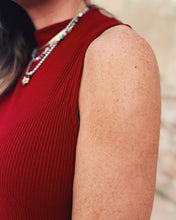 Load image into Gallery viewer, SADIE &amp; SAGE: ARCHIVIST MINI DRESS - RED
