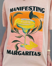 Load image into Gallery viewer, GIRL DANGEROUS: MANIFESTING MARGS TEE - PEACH
