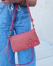 Load image into Gallery viewer, HOBO: DARCY CROSSBODY - WILD ROSE WOVEN
