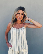 Load image into Gallery viewer, Z SUPPLY: SAVOY STRIPE TANK - SEA SALT
