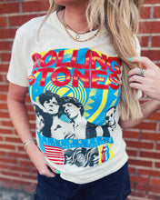 Load image into Gallery viewer, DAYDREAMER: ROLLING STONES STEEL WHEELS TEE - STONE VINTAGE
