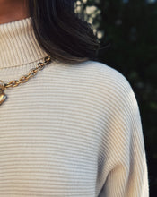 Load image into Gallery viewer, SADIE &amp; SAGE: ANYA TURTLE NECK DRESS - CREAM
