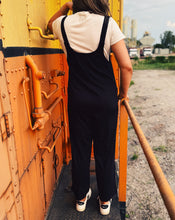 Load image into Gallery viewer, Z SUPPLY: BRASILIA JUMPSUIT - TRUE BLACK
