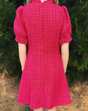 Load image into Gallery viewer, CANDY TWEED DRESS DRESS - PINK
