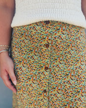 Load image into Gallery viewer, FLORAL PRINTED MIDI SKIRT - MULTI

