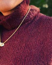 Load image into Gallery viewer, SADIE &amp; SAGE: CROSBY FUZZY SWEATER - BURGUNDY
