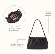 Load image into Gallery viewer, HOBO: ISABELLE SHOULDER BAG - PEBBLED BLACK

