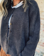 Load image into Gallery viewer, Z SUPPLY: WINTERGLOW FLUFFY CARDIGAN - COCOA BEAN
