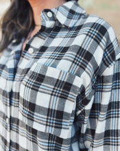 Load image into Gallery viewer, Z SUPPLY: RIVER PLAID BUTTON UP - COCOA BEAN
