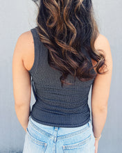 Load image into Gallery viewer, FREE PEOPLE: CLEAN SLATE TANK - BLACK
